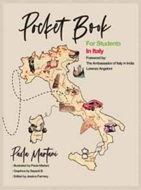 Book cover of: Pocket Book for Students in Italy. By: Paola Martani