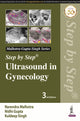 Book cover of: Step by Step Ultrasound in Gynecology. By: Narendra Malhotra