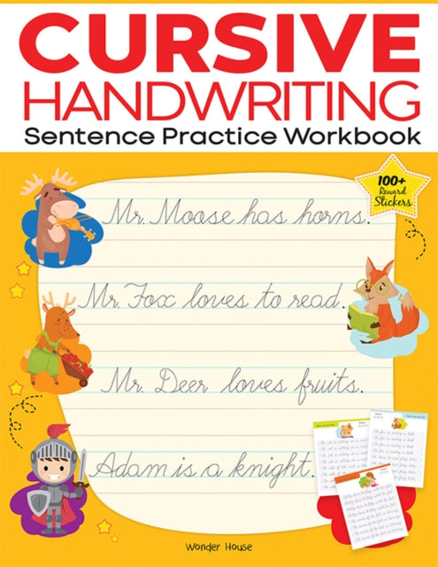 Book cover of: Cursive Handwriting. By: Wonder House Books