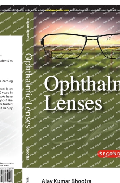 Book cover of: Ophthalmic Lenses. By: Ajay Kumar Bhootra