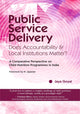 Book cover of: Public Service Delivery
