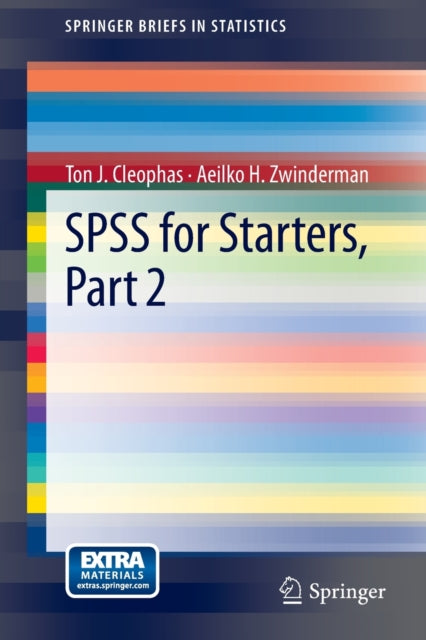 Book cover of: SPSS for Starters, Part 2