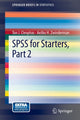 Book cover of: SPSS for Starters, Part 2