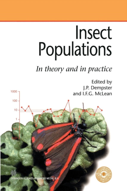 Book cover of: Insect Populations In theory and in practice. By: Jack P. Dempster