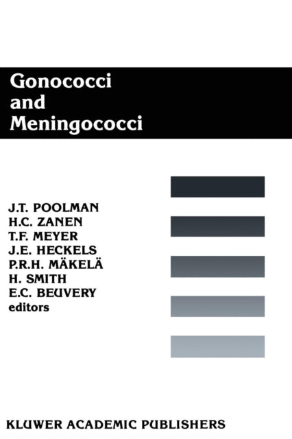 Book cover of: Gonococci and Meningococci. By: J.T. Poolman