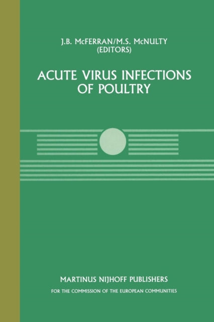 Book cover of: Acute Virus Infections of Poultry. By: J. B. McFerran