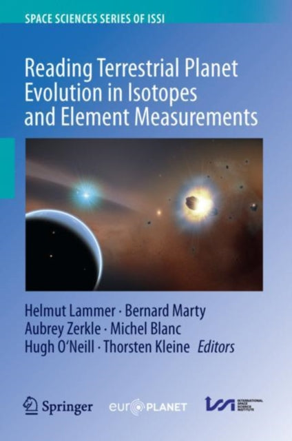 Book cover of: Reading Terrestrial Planet Evolution in Isotopes and Element Measurements. By: Helmut Lammer