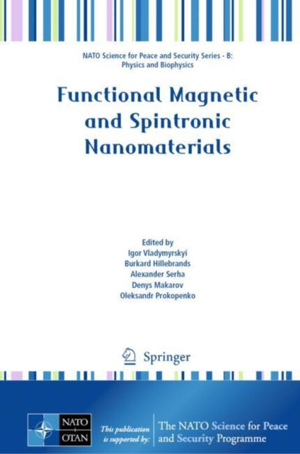 Book cover of: Functional Magnetic and Spintronic Nanomaterials. By: Igor Vladymyrskyi