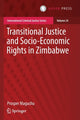 Book cover of: Transitional Justice and Socio-Economic Rights in Zimbabwe. By: Prosper Maguchu