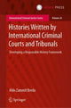 Book cover of: Histories Written by International Criminal Courts and Tribunals. By: Aldo Zammit Borda