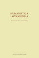 Book cover of: Humanistica Lovaniensia, Volume LXVI - 2017. By: Dirk Sacré