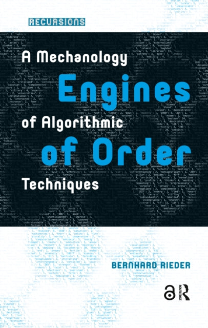 Book cover of: Engines of Order. By: RIEDER