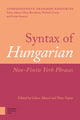 Book cover of: Syntax of Hungarian