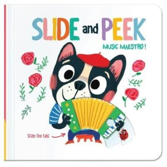 Book cover of: Slide & Peek: Music Maestro. By: Yoyo Books