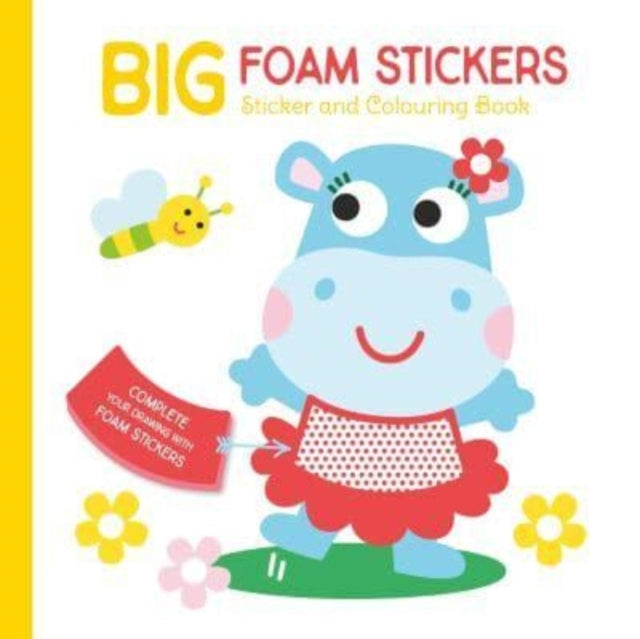 Book cover of: Big Foam Stickers: Hippo
