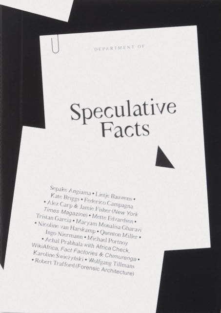 Book cover of: Speculative Facts. By: Quenton Miller