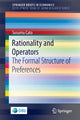 Book cover of: Rationality and Operators. By: Susumu Cato