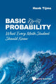 Book cover of: Basic Probability: What Every Math Student Should Know. By: Henk Tijms
