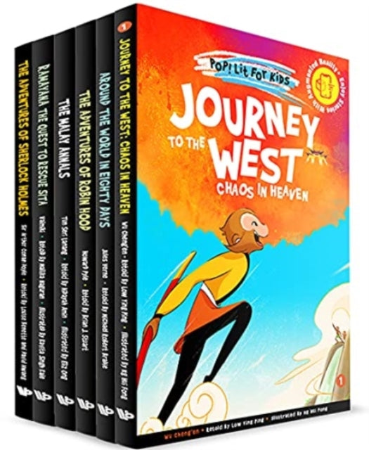 Book cover of: Pop! Lit For Kids (Set 1). By: AL