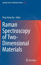 Book cover of: Raman Spectroscopy of Two-Dimensional Materials. By: Ping-Heng Tan