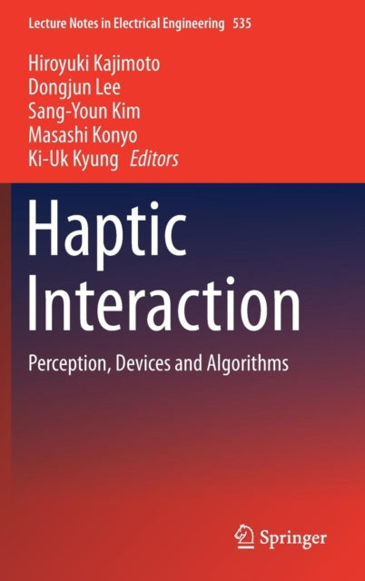 Book cover of: Haptic Interaction. By: Hiroyuki Kajimoto