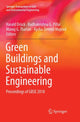 Book cover of: Green Buildings and Sustainable Engineering. By: Harald Drück