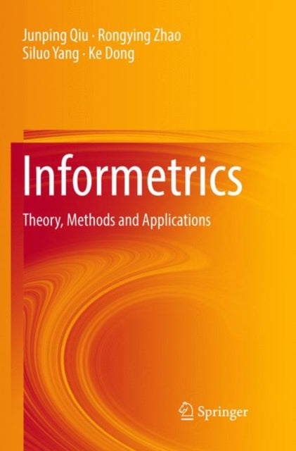 Book cover of: Informetrics. By: Junping Qiu