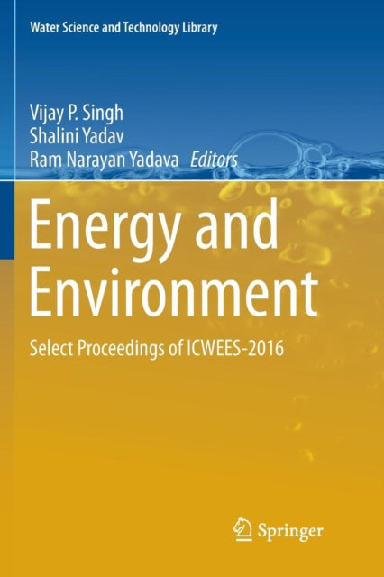 Book cover of: Energy and Environment. By: Vijay P Singh