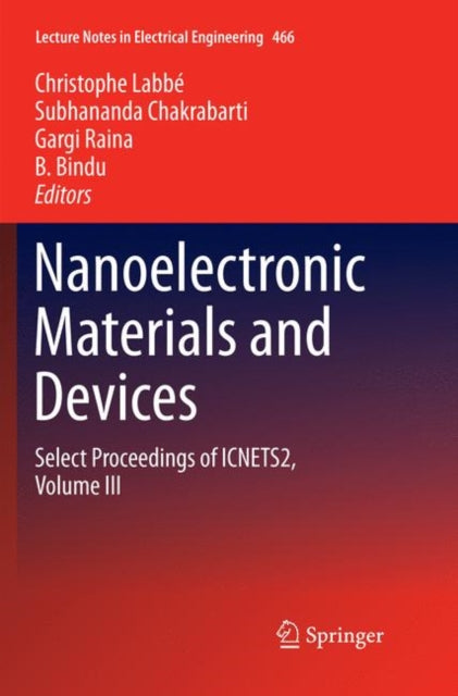 Book cover of: Nanoelectronic Materials and Devices. By: Christophe Labbé