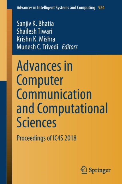 Book cover of: Advances in Computer Communication and Computational Sciences