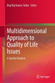 Book cover of: Multidimensional Approach to Quality of Life Issues. By: Braj Raj Kumar Sinha
