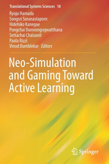 Book cover of: Neo-Simulation and Gaming Toward Active Learning. By: Ryoju Hamada