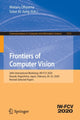 Book cover of: Frontiers of Computer Vision. By: Wataru Ohyama