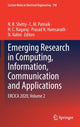 Book cover of: Emerging Research in Computing, Information, Communication and Applications. By: N. R. Shetty