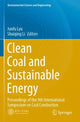 Book cover of: Clean Coal and Sustainable Energy. By: Junfu Lyu