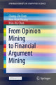 Book cover of: From Opinion Mining to Financial Argument Mining. By: Chung-Chi Chen