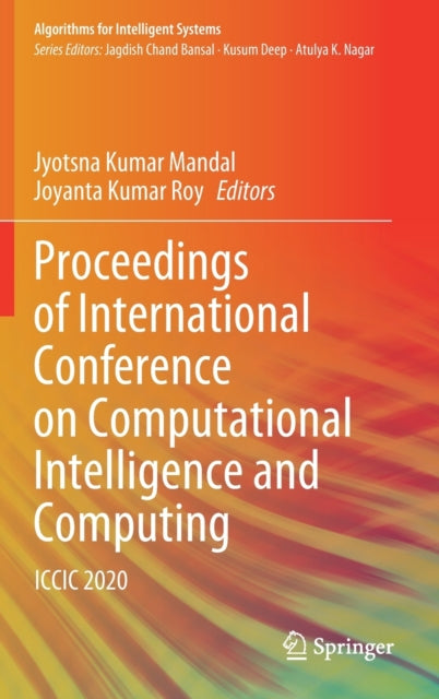Book cover of: Proceedings of International Conference on Computational Intelligence and Computing. By: Jyotsna Kumar Mandal