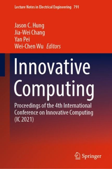 Book cover of: Innovative Computing. By: Jason C. Hung