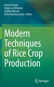 Book cover of: Modern Techniques of Rice Crop Production. By: Naeem Sarwar