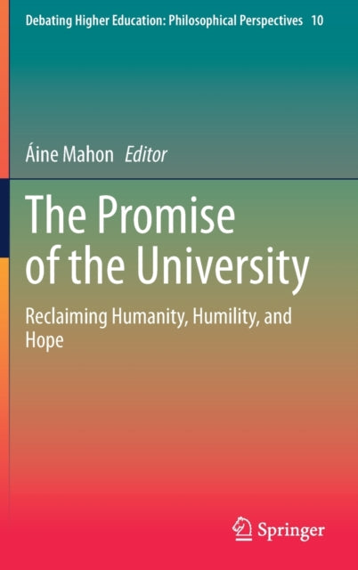 Book cover of: Promise of the University. By: Áine Mahon