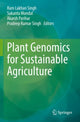 Book cover of: Plant Genomics for Sustainable Agriculture. By: Ram Lakhan Singh