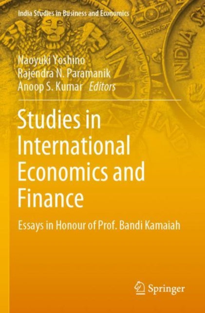 Book cover of: Studies in International Economics and Finance. By: Naoyuki Yoshino