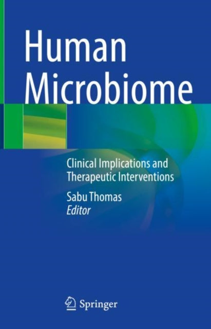 Book cover of: Human Microbiome. By: Sabu Thomas
