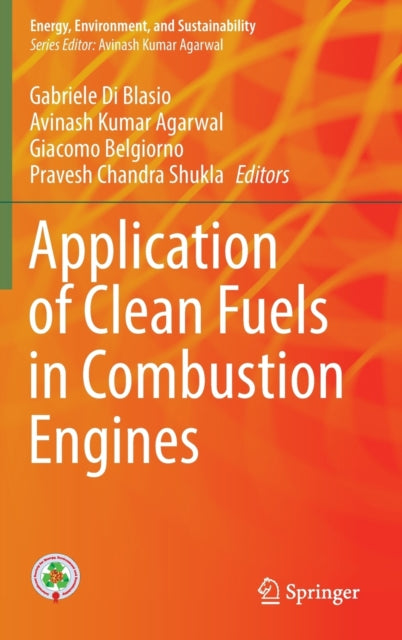 Book cover of: Application of Clean Fuels in Combustion Engines. By: Gabriele Di Blasio