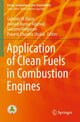 Book cover of: Application of Clean Fuels in Combustion Engines. By: Gabriele Di Blasio