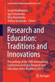 Book cover of: Research and Education: Traditions and Innovations. By: Sergei Khakhomov