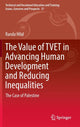 Book cover of: Value of TVET in Advancing Human Development and Reducing Inequalities. By: Randa Michel Hilal