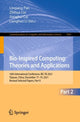 Book cover of: Bio-Inspired Computing: Theories and Applications. By: Linqiang Pan