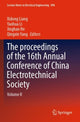 Book cover of: proceedings of the 16th Annual Conference of China Electrotechnical Society. By: Xidong Liang