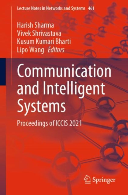 Book cover of: Communication and Intelligent Systems. By: Harish Sharma